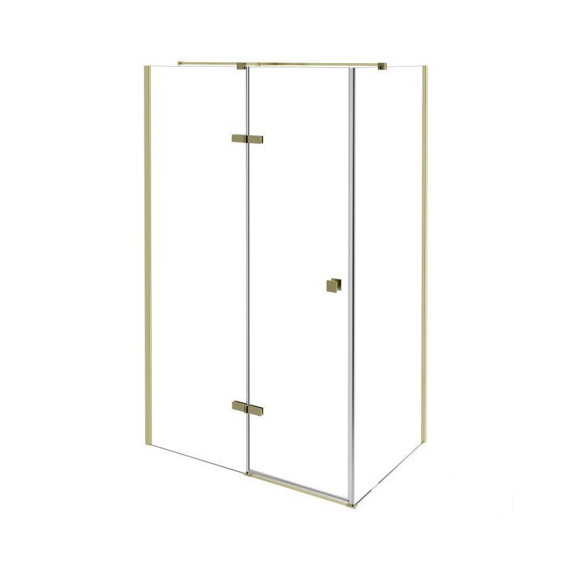 Kabina prysznicowa 120x80x195 Pixa Gold Besco (PPL-128-195G)