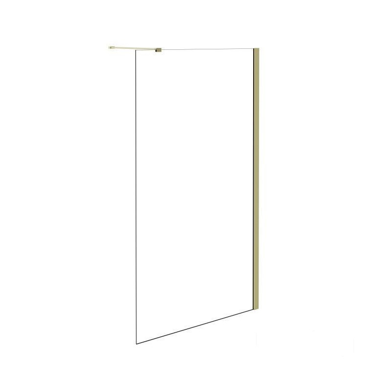 Kabina prysznicowa walk-in 110x195 Eco-n Gold Besco (ENG-110-195C)