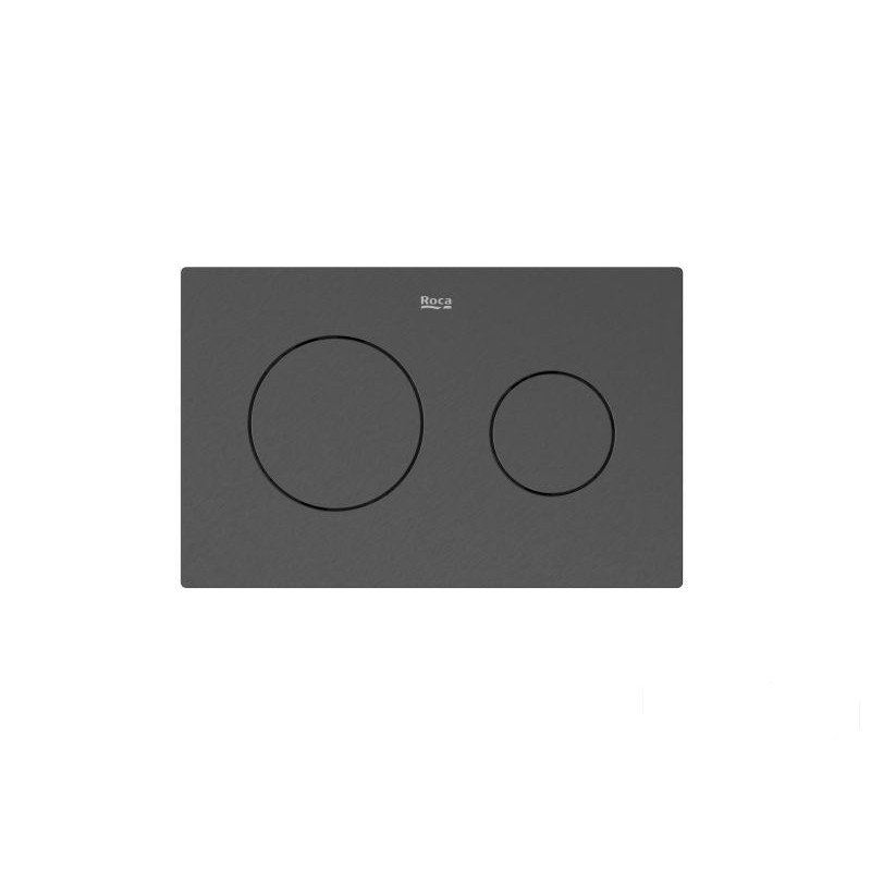 PL10 ONE - Przycisk podwójny brushed titanium black Roca (A8901890NM)
