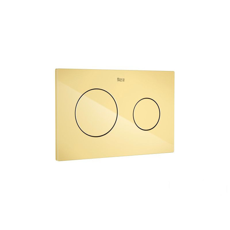 PL10 ONE - Przycisk podwójny gold Roca (A8901890G0)