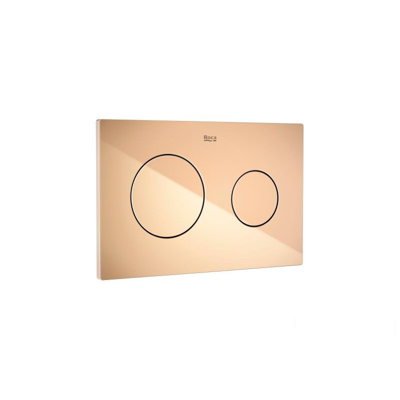 PL10 ONE - Przycisk podwójny rose gold Roca (A8901890RG)