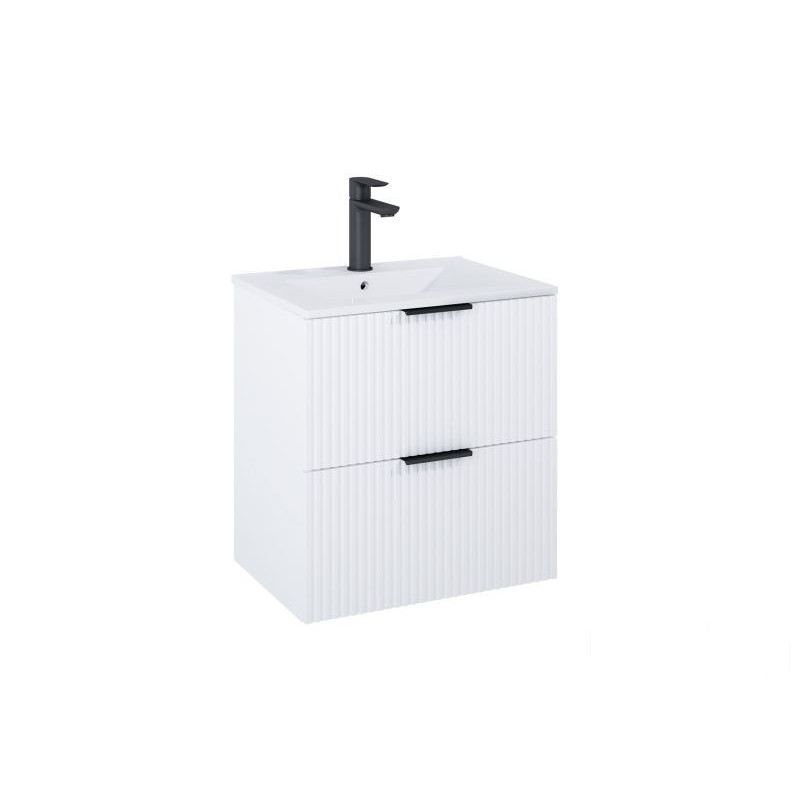 Szafka 60 cm podumywalkowa wisząca biały mat Reef Roca (A857954529)