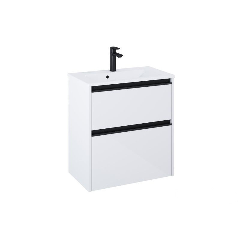 Szafka 60 cm podumywalkowa wisząca biały połysk wersja compacto Gap Pro Roca (A857908806)