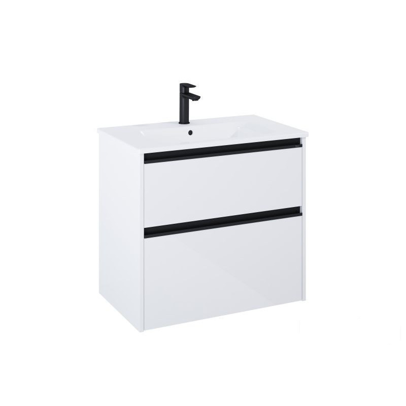 Szafka 70 cm podumywalkowa wisząca biały połysk wersja compacto Gap Pro Roca (A857909806)