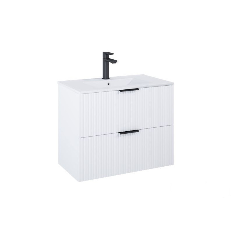Szafka 80 cm podumywalkowa wisząca biały mat Reef Roca (A857955529)