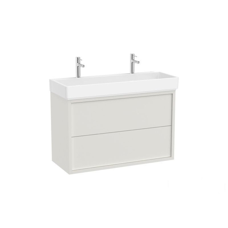 Szafka z umywalką 100 cm biały mat Tura Roca (A852036558)