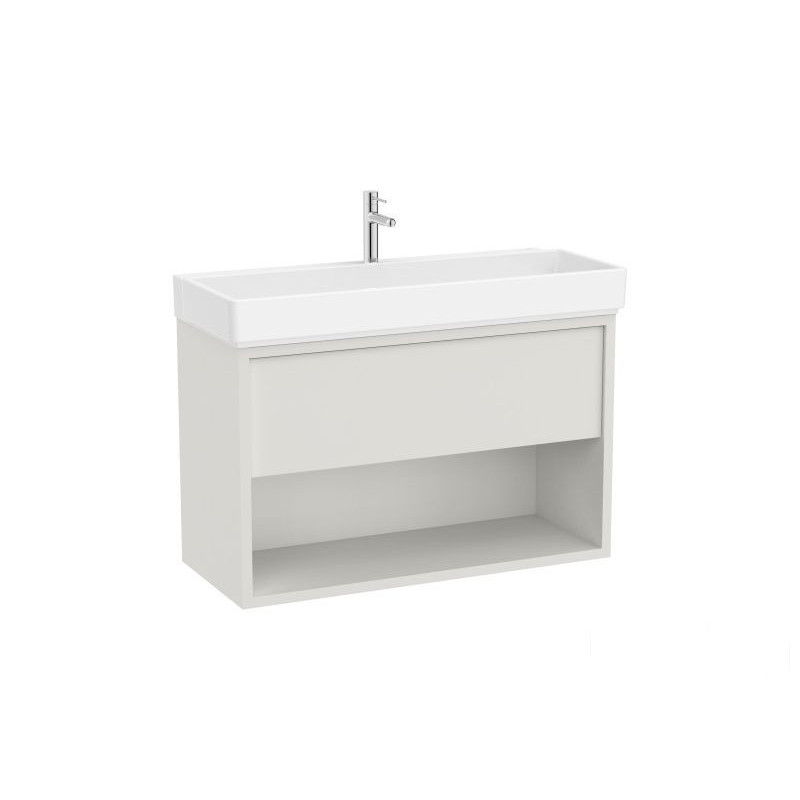Szafka z umywalką 100 cm biały mat Tura Roca (A852037558)