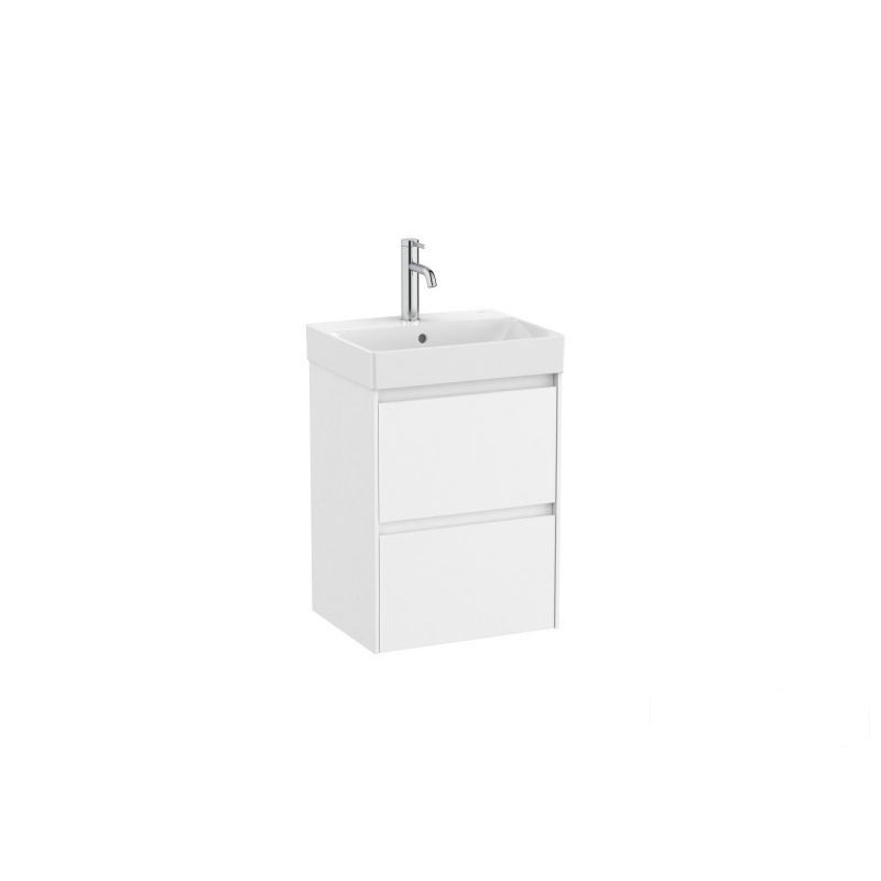 Szafka z umywalką 45 cm biały mat Ona Roca (A851681509)