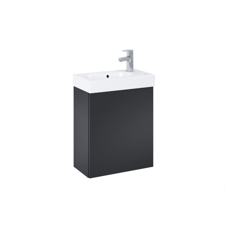 Szafka z umywalką 45 cm czarny mat Mini Basic Roca (A852445532)