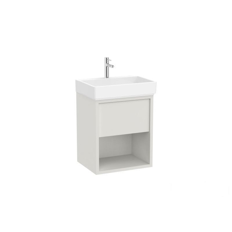 Szafka z umywalką 55 cm biały mat Tura Roca (A852024558)