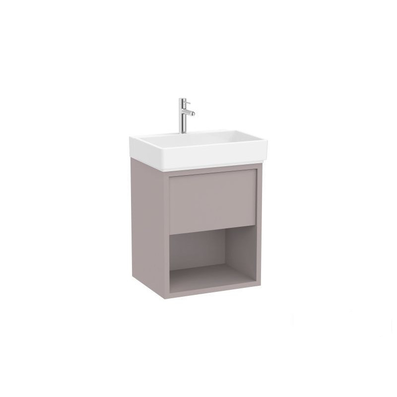 Szafka z umywalką 55 cm szlachetny szary Tura Roca (A852024559)