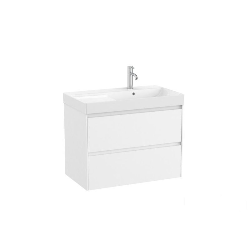 Szafka z umywalką 80 cm biały mat Ona Roca (A851690509)