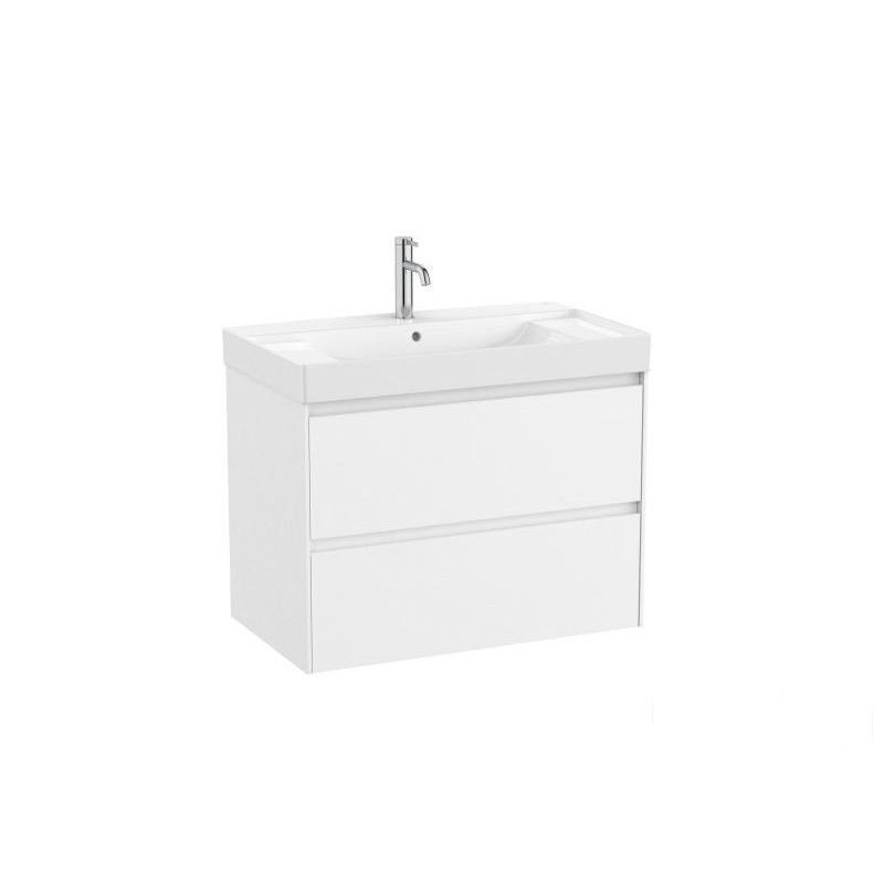 Szafka z umywalką 80 cm biały mat Ona Roca (A851691509)