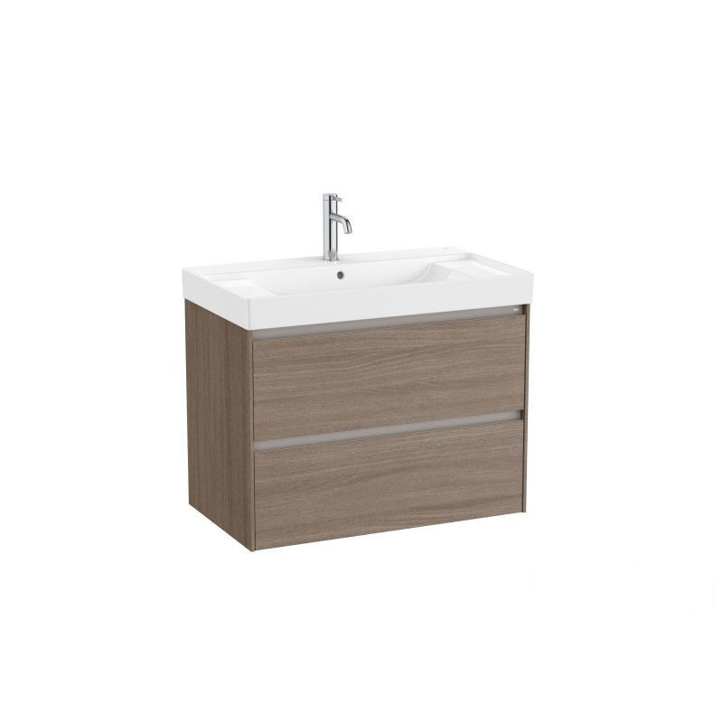 Szafka z umywalką 80 cm ciemny wiąz Ona Roca (A851691511)