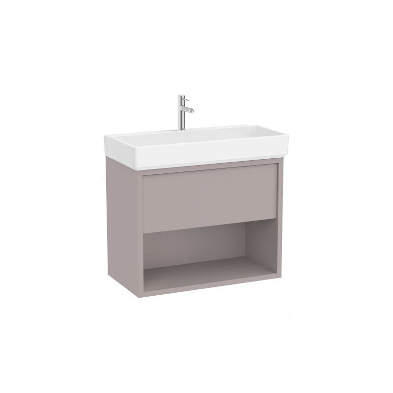 Szafka z umywalką 80 cm szlachetny szary Tura Roca (A852030559)