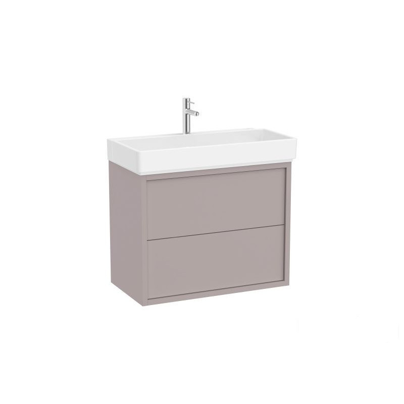 Szafka z umywalką 80 cm szlachetny szary Tura Roca (A852033559)