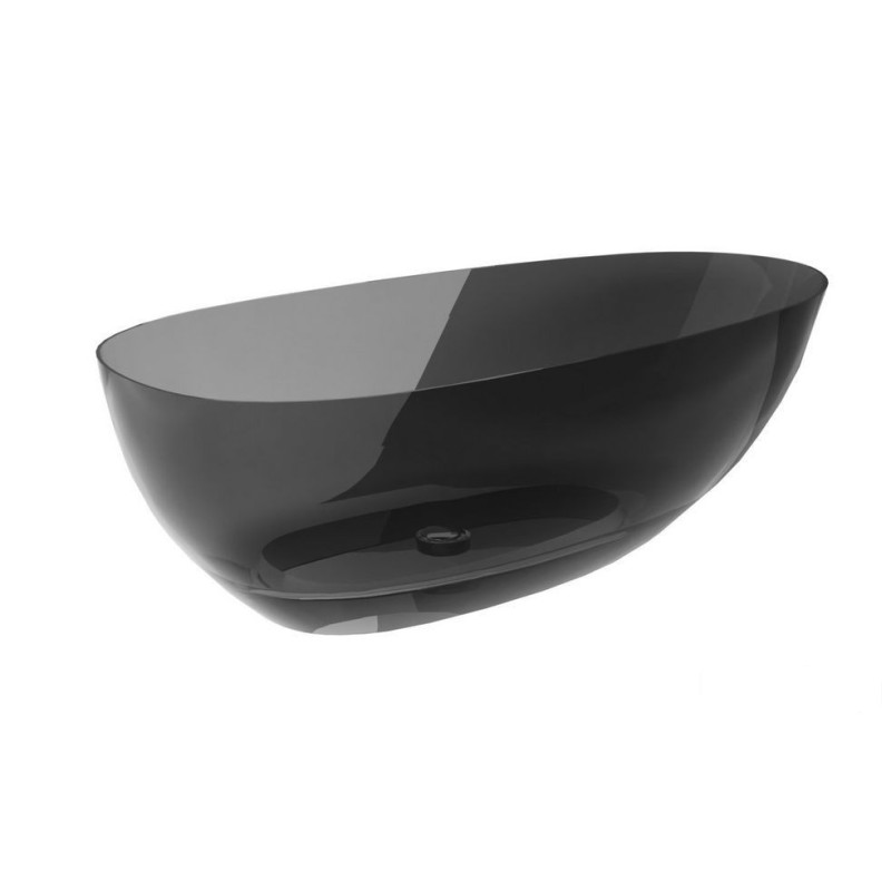 Wanna wolnostojąca 160x75 Xara Carbon Grey Besco (WAX-160-CGW)