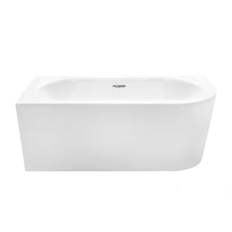 Wanna wolnostojąca Avita A-line 170x75 z przelewem szczelinowym slim Besco (WAA-170ALBS)