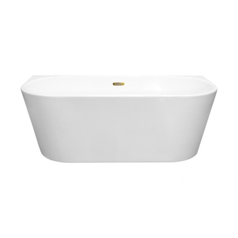 Wanna wolnostojąca Vica New 170x80 z przelewem szczelinowym slim Besco (WAS-170VNZL)