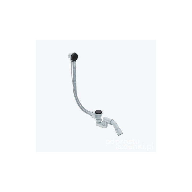Syfon wannowy automatyczny 80 cm Simple 2.0 czarny mat Excellent (ARIN.3180BL)