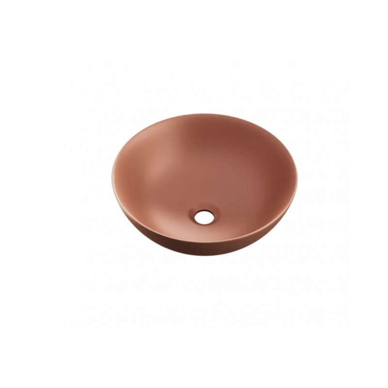 Umywalka nablatowa 40 terracotta mat Luqa Excellent (CEAC.6401.400.TEM)