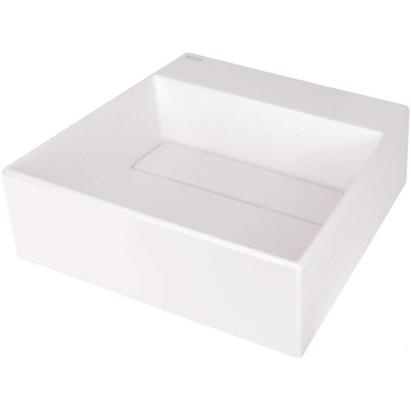 Umywalka granitowa nablatowa  - z maskownicą Correo Deante (CQR AU4M)