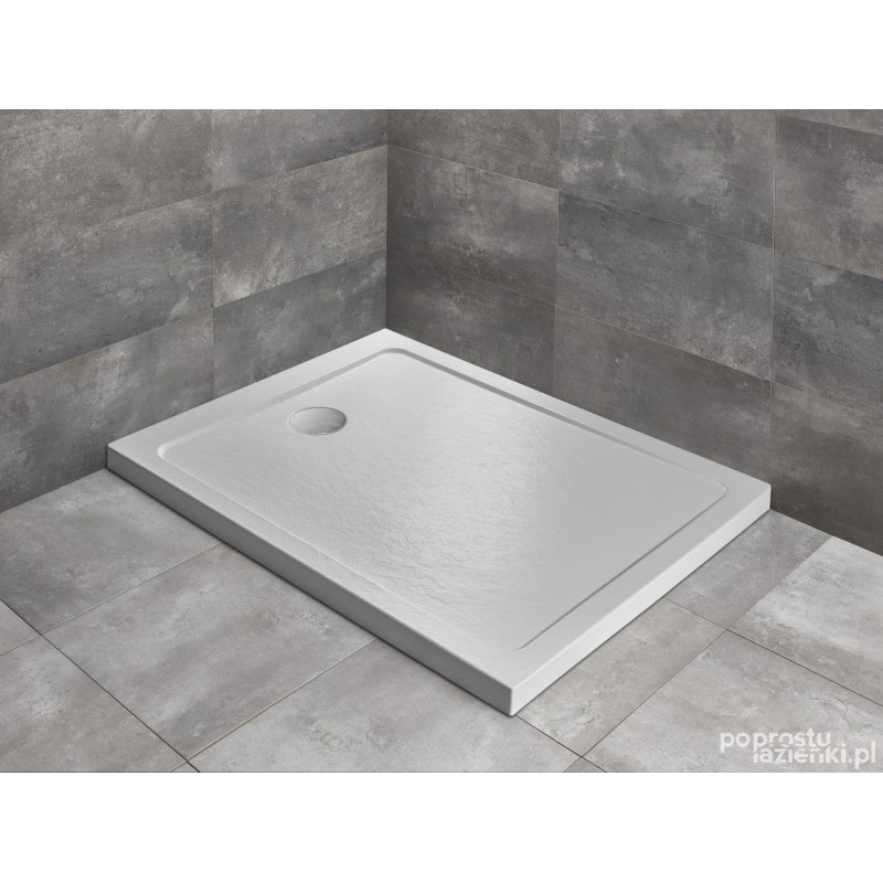 Brodzik prostokątny 120x70 Doros F Stone biały Radaway (SDRF1270-01-04S)