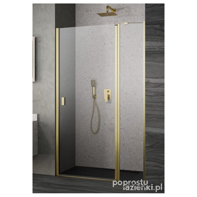 Drzwi prysznicowe 100 Nes Brushed Gold DWJ II Radaway (10036100-99-01R)