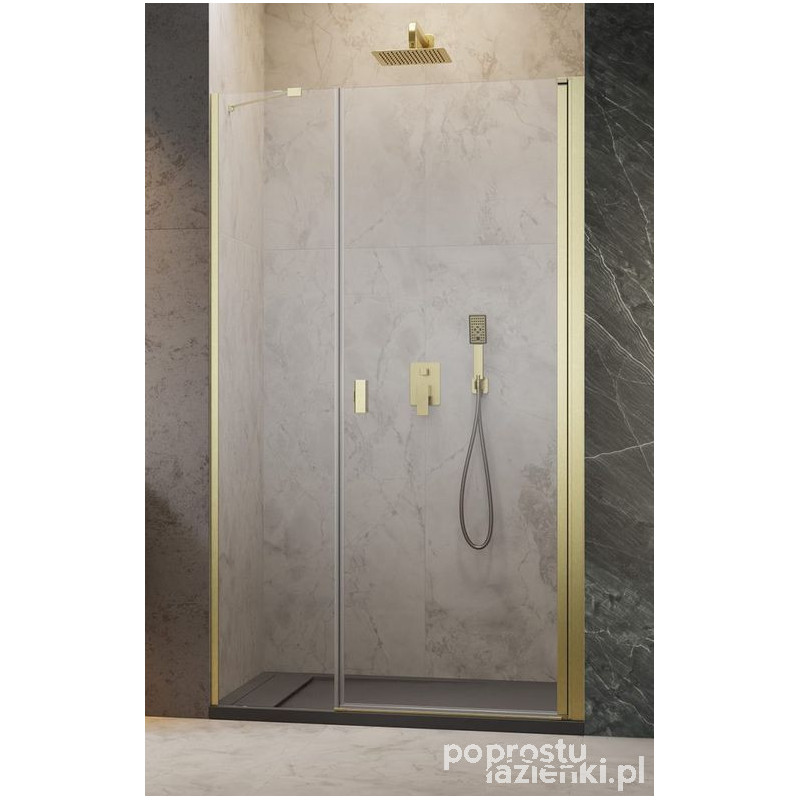 Drzwi prysznicowe 110 Nes Brushed Gold DWS Radaway (10028110-99-01R)