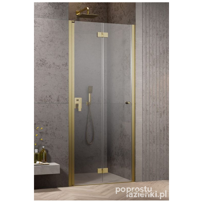 Drzwi prysznicowe 70 Nes Brushed Gold DWB Radaway (10029070-99-01L)