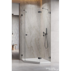 Kabina pięciokątna 90x90...