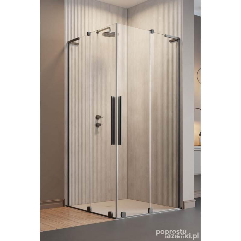 Kabina prysznicowa 100Lx100P Furo SL KDD Brushed GunMetal Radaway (10305100-92-01L + 10305100-92-01R)
