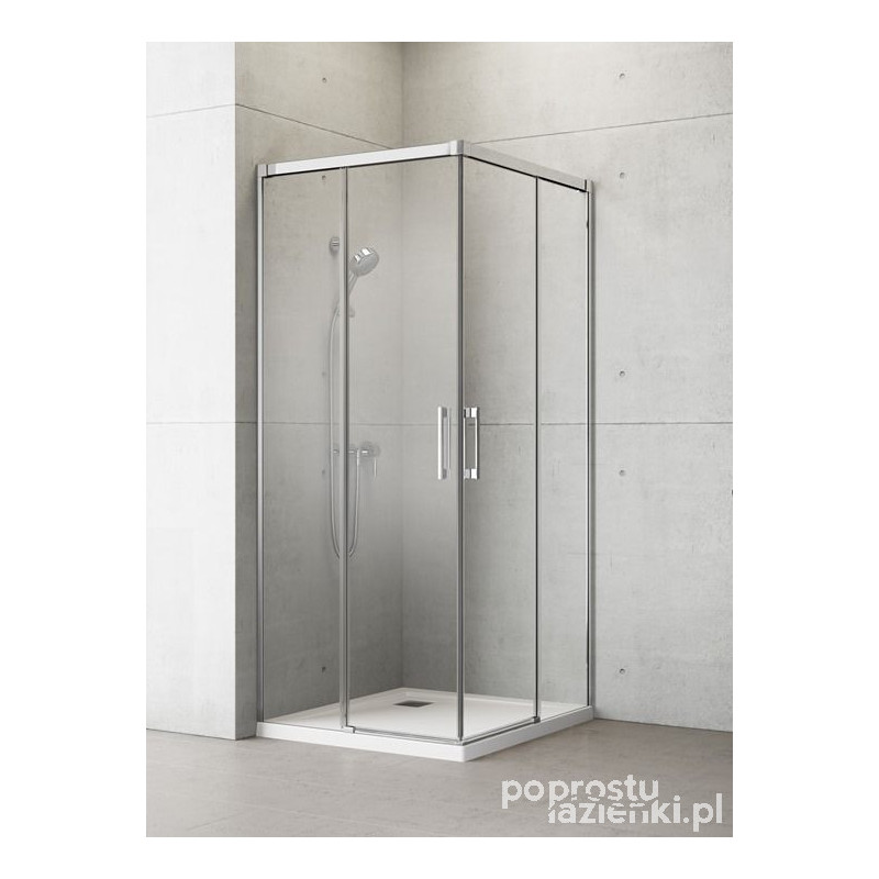 Kabina prysznicowa 110x70 Idea KDD Radaway (387063-01-01L + 387065-01-01R)