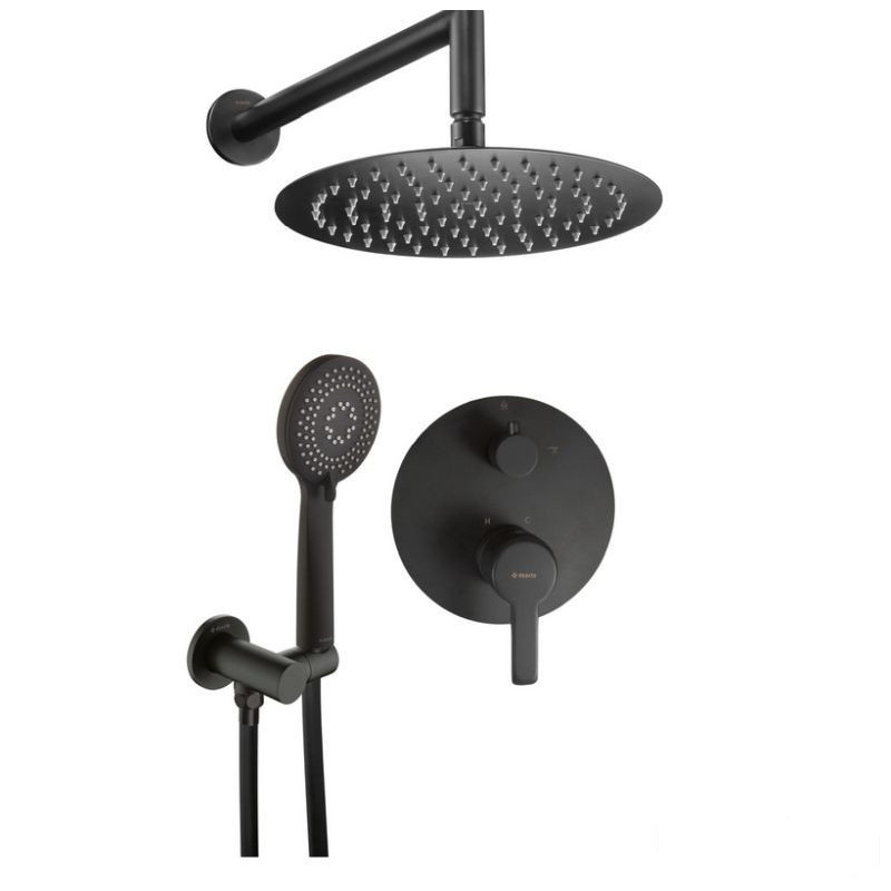 Arnika Nero Komplet podtynkowy Deante (NAC N9QP)