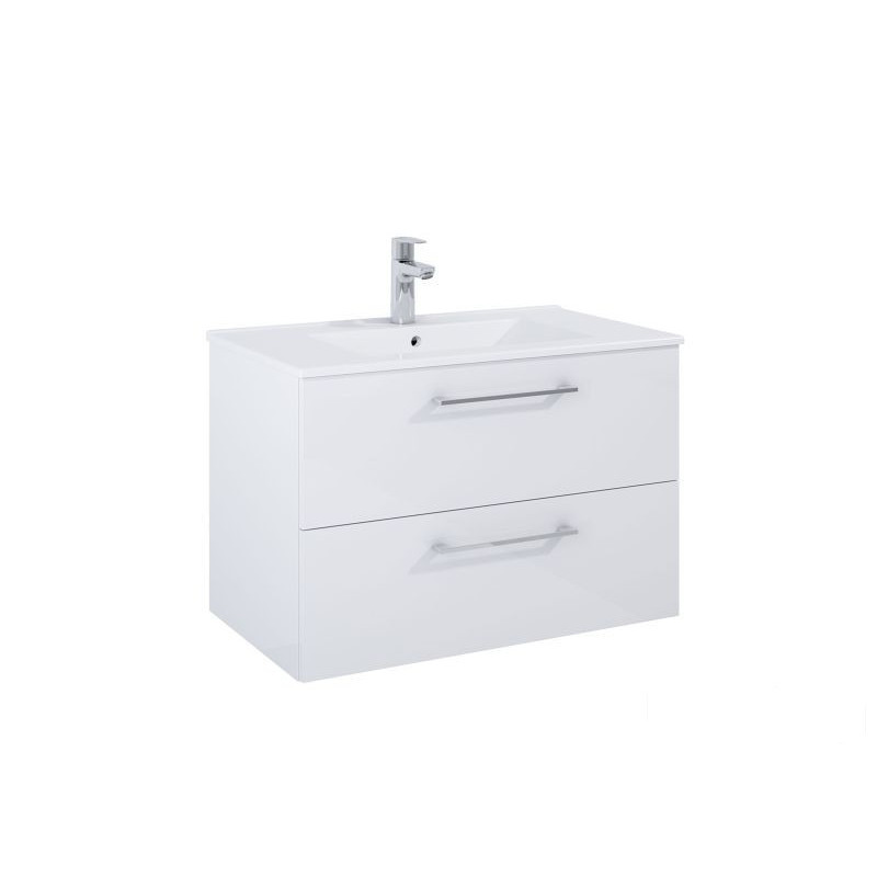 Szafka pod umywalkę 80 cm Roma biały połysk Roca (A857950806)