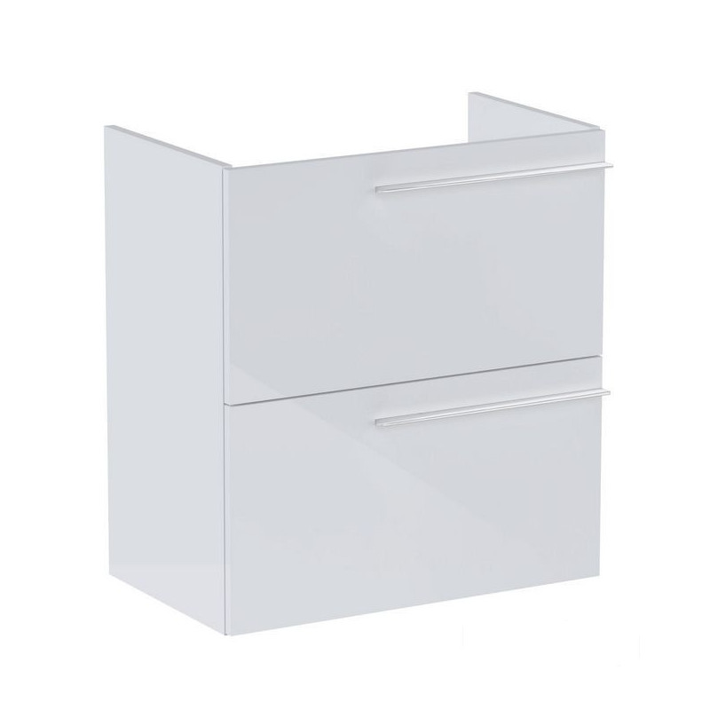 Szafka pod umywalkę 60 cm Ella Compacto biały połysk Roca (A857778806)