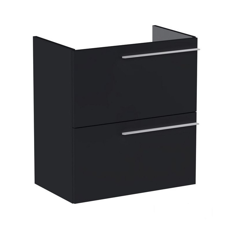 Szafka pod umywalkę 60 cm Ella Compacto czarny mat Roca (A857778532)
