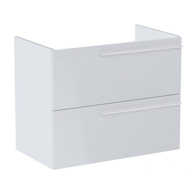 Szafka pod umywalkę 80 cm Ella biały połysk Roca (A857770806)