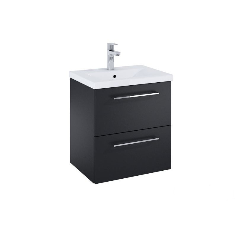 Szafka pod umywalkę 50 cm Roma Compact czarny mat Roca (A857951532)