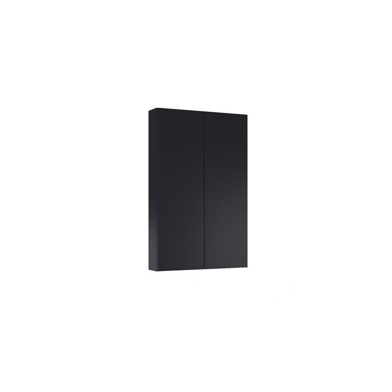 Szafka wisząca z 2 drzwiami 50 cm Extra slim czarny mat Roca (A857960532)