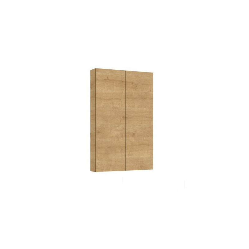 Szafka wisząca z 2 drzwiami 50 cm Extra slim jasny dąb Roca (A857960464)