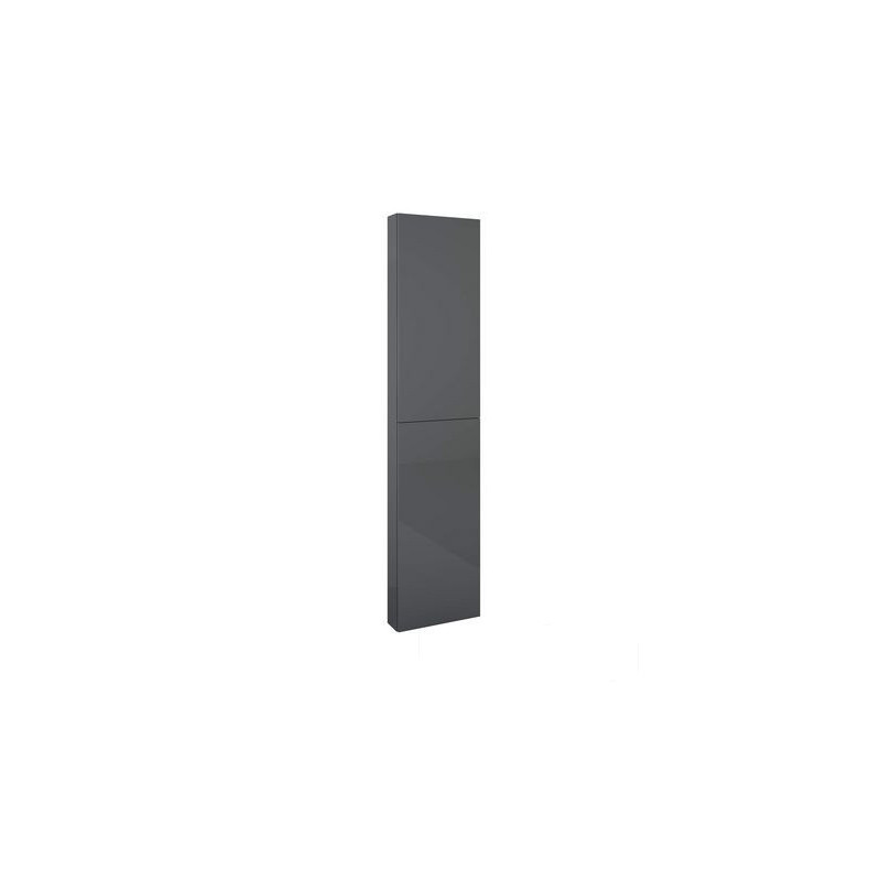 Słupek łazienkowy 40 cm Extra slim antracyt połysk Roca (A857911153)