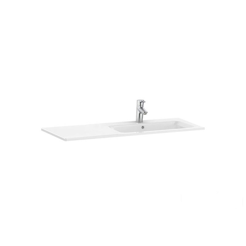 Umywalka meblowa slim asymetryczna prawa 100x46 cm Gap Roca (A3279A2000)