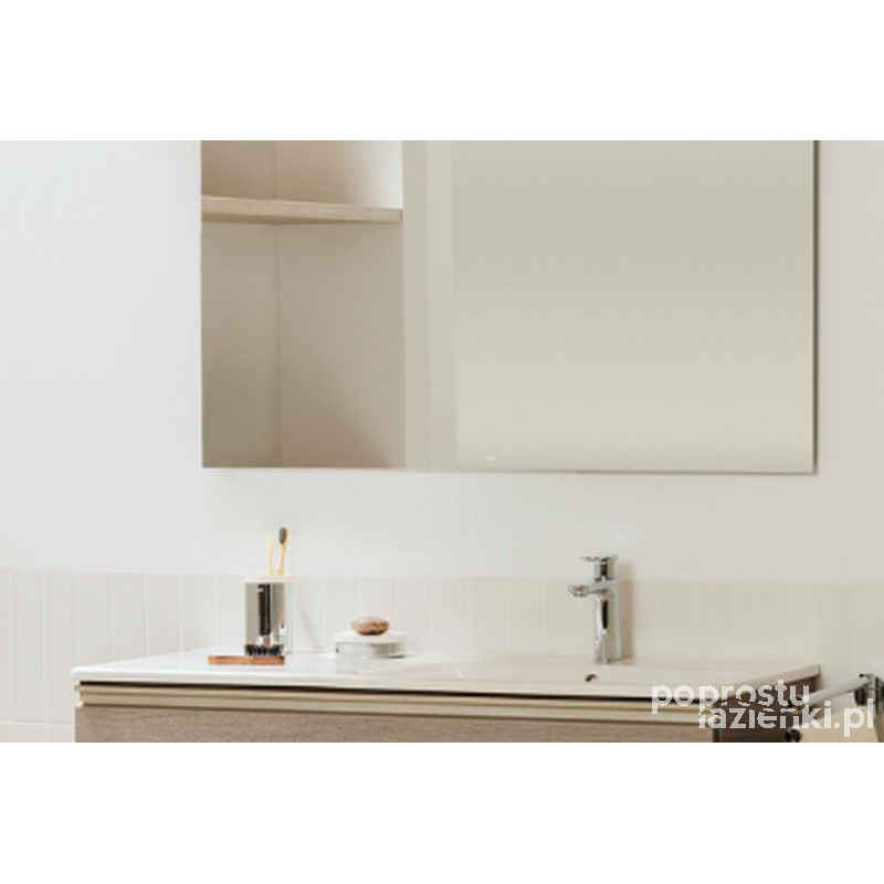 Umywalka meblowa slim asymetryczna prawa 80x46 cm Gap Roca (A3279A5000)