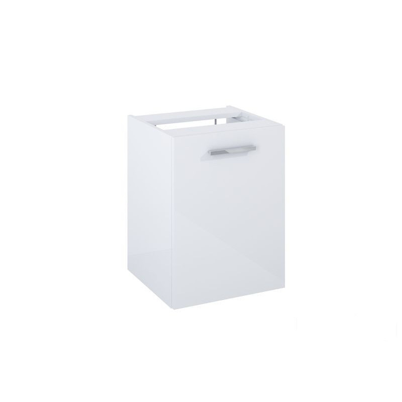 Moduł boczny 40 cm z koszem Kwadro biały połysk Roca (A857973806)