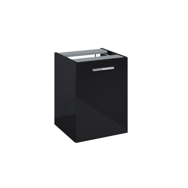 Moduł boczny 40 cm z koszem Kwadro czarny połysk Roca (A857973351)