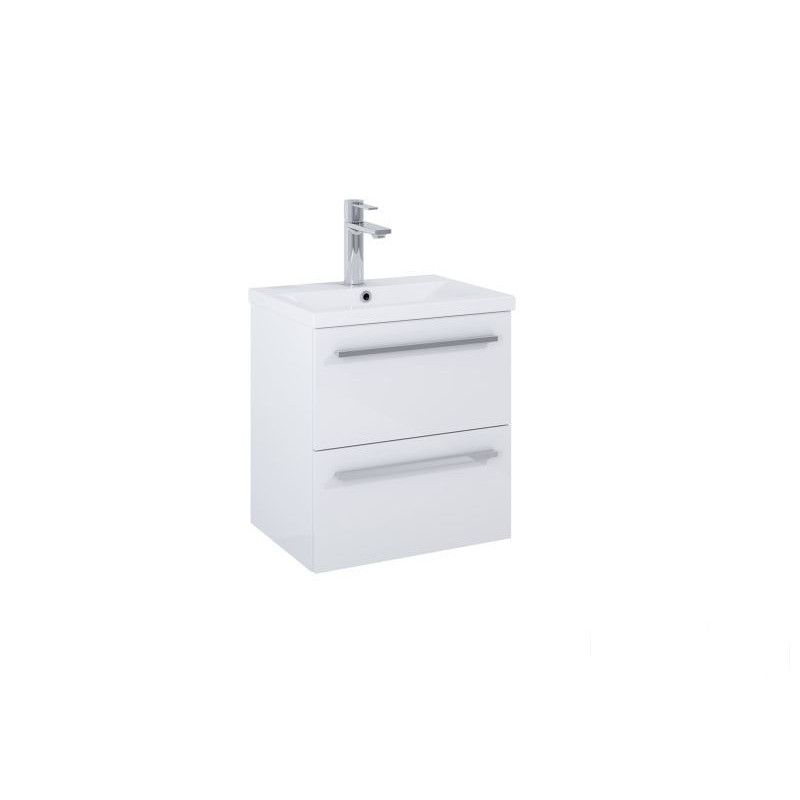 Szafka z umywalką 50 cm Kwadro biały połysk Roca (A852449806)
