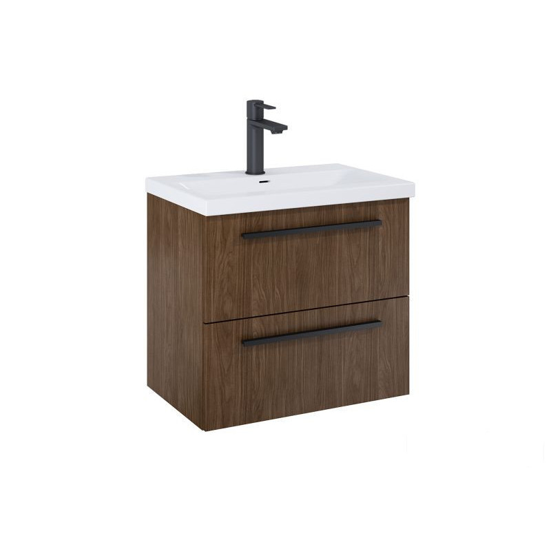 Szafka pod umywalkę 60 cm Kwadro orzech Lincoln Roca (A857969540)