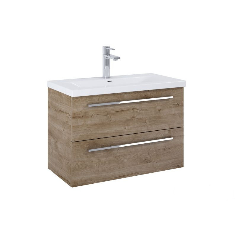 Szafka pod umywalkę 80 cm Kwadro dąb Canela Roca (A857970808)