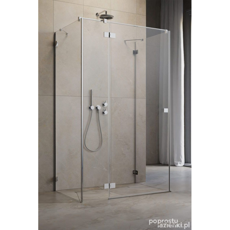 Kabina prysznicowa 120x80 Essenza Pro KDJ+S Radaway (10097312-01-01L + 10098080-01-01 + 10098080-01-01)